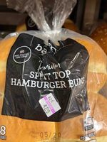 Split Top Hamburger Buns