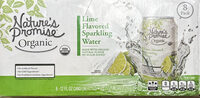 Lime Flavored Sparkling Water