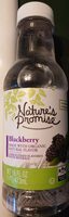Blackberry Flavored Beverage