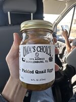Pickled quail eggs