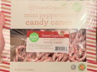 Organic candy canes