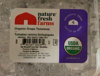 Organic grape tomatoes