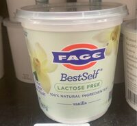 Lactose free vanilla yogurt