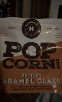 Buttery caramel glazed popcorn