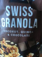 Swiss granola, coconut, quinoa & chocolate