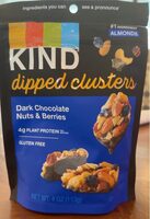 Dark Chocolate Nuts & Berries Dipped Clusters