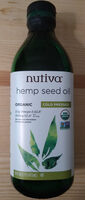 Organic Hemp Seed Oil Raw & Cold Pressed