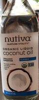 Organic liquid coconut oil