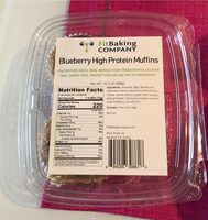 Blueberry High Protein Muffins