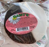 Daisy's Black and White Supreme cookie