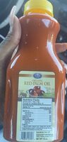 Organic red palm oil