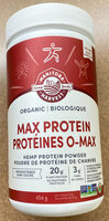Max Protein Hemp Protein Powder, Unsweetened