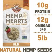 Hemp Hearts, Shelled Hemp Seeds