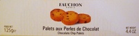 Palets aux Perles de Chocolat