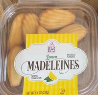 Bowl bakery madeleines