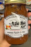 Homemade apple butter
