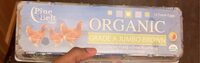 Organic Grade A jumo brown eggs