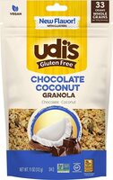 Udis gluten free chocolate coconut granola