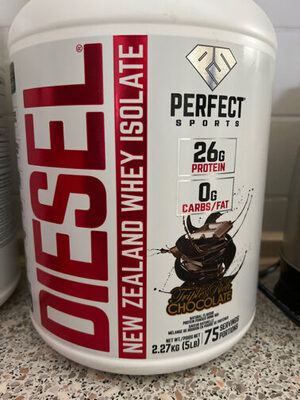 Diesel New Zealand Way isolate Triple rich chocolate