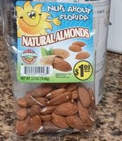 Natural almonds