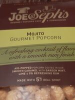 Mojito gourmet popcorn