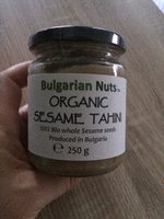 Organic sesame tahini