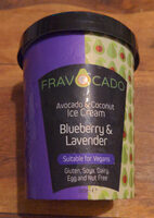 Blueberry & Lavender Dairy Free Ice Cream