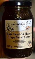 Raw Fynbos Honey Cape West Coast