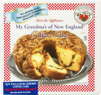 My grandma's of new england coffee cake without