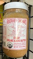 Creamy almond butter