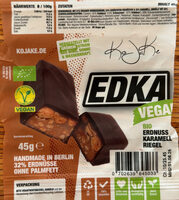 Erdnuss Karamell Riegel (Vegan)