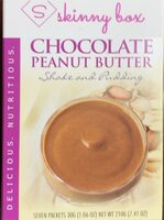 Chocolate Peanut Butter Shake and Pudding
