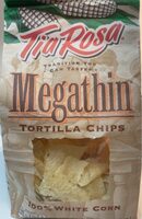 Megathin tortilla chips