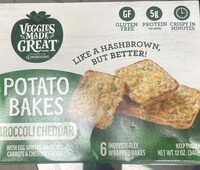 Broccoli Cheddar Breakfast Potato Bakes