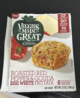 Roasted Red Pepper & Gouda Frittata