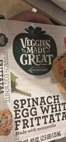 Spinach Egg White Frittatas