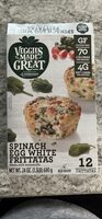 Spinach Egg White Frittatas