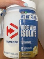Dymatize 100% Whey Isolate Protein Powder “simple vanilla”