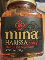 Mina, harissa moroccan red pepper sauce, spicy