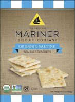 Organic Saltine Sea Salt Crackers