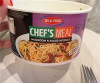 Mushroom flavour noodles