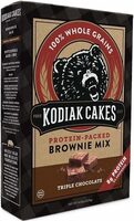 Brownie mix triple chocolate