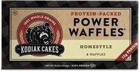 Kodiak cakes homestyle protein packed power waffles