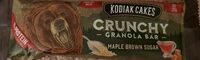 Crunchy Granola Bar Maple & Brown Sugar