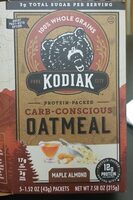 Carb-consious oatmeal