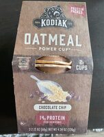 Chocolate Chip Oatmeal Power Cup