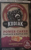Flapjack and waffle mix raspberry lemon