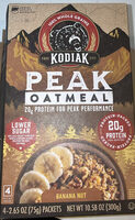 PEAK OATMEAL Banana Nut