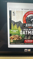 Kodiak Oatmeal maple brown sugar and almond