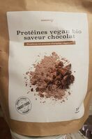 Protéines vegan bio saveur chocolat